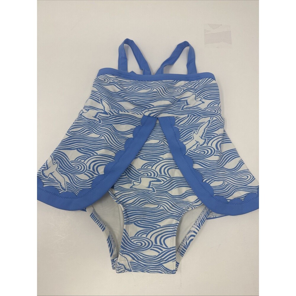 THE BEAUFORT BONNET COMPANY BABY GIRL SWIMSUIT ONE PIECE 12-18 months sea bird